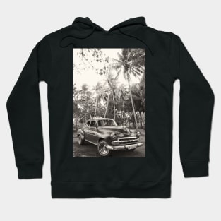 Classic car in Cuba Hoodie